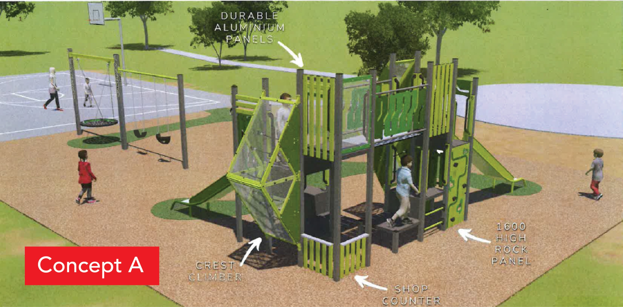 Buxton Sobee playground concept design A